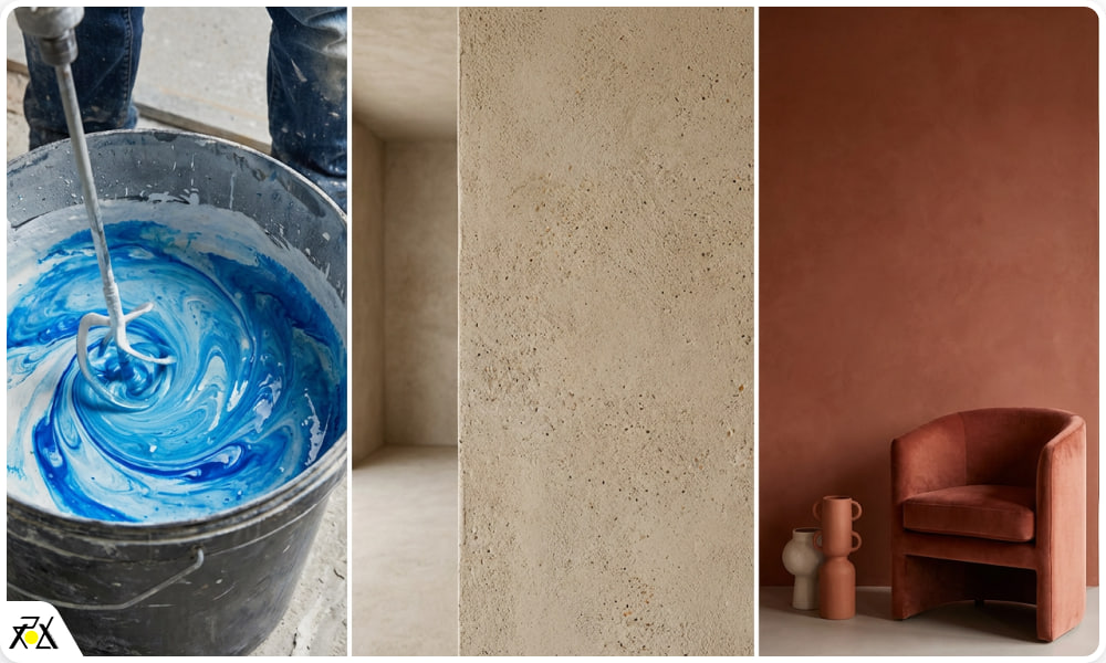 ترکیب رنگ میکروسمنت